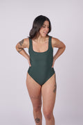 Thea Low Back One Piece - Jungle