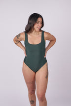 Thea Low Back One Piece - Jungle