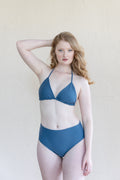 Nova High Waisted Bikini Bottom - Rain