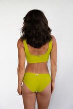 Mila Low Rise Bikini Bottom - Zest