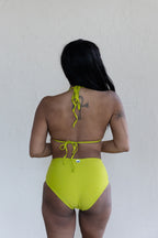 Piper Triangle Bikini Top - Zest