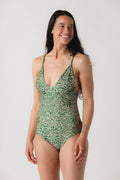 Sola V-Neck One Piece - Mirage x Earth