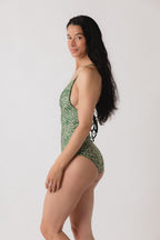 Sola V-Neck One Piece - Mirage x Earth
