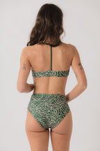 Juno T-Back Bikini Top - Mirage x Earth