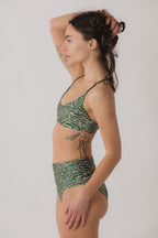 Juno T-Back Bikini Top - Mirage x Earth