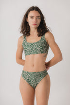 Luna Mid Rise Bikini Bottom - Mirage x Earth