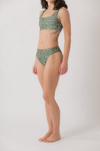 Luna Mid Rise Bikini Bottom - Mirage x Earth