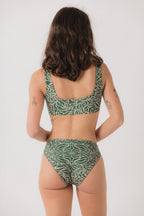 Cleo Square Neck Bikini Top - Mirage x Earth