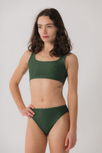Cleo Square Neck Bikini Top - Mirage x Earth