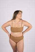 Kona Tie Back Bikini Top - Maple