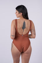 Thea Low Back One Piece - Spice